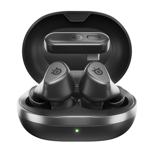 SteelSeries Arctis Wireless Noise Cancelling GameBuds - PS5 / PC / Nintendo Switch - Black