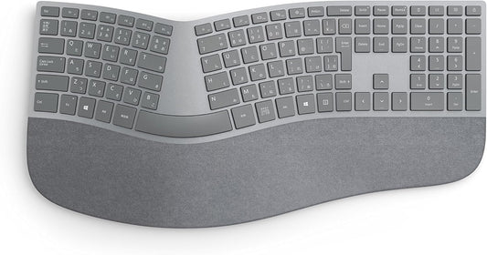 Microsoft Surface Ergonomic Wireless Keyboard (Japanese Keyboard Layout) - Grey
