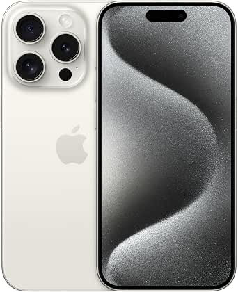 Apple iPhone 15 Pro - 256GB - White Titanium