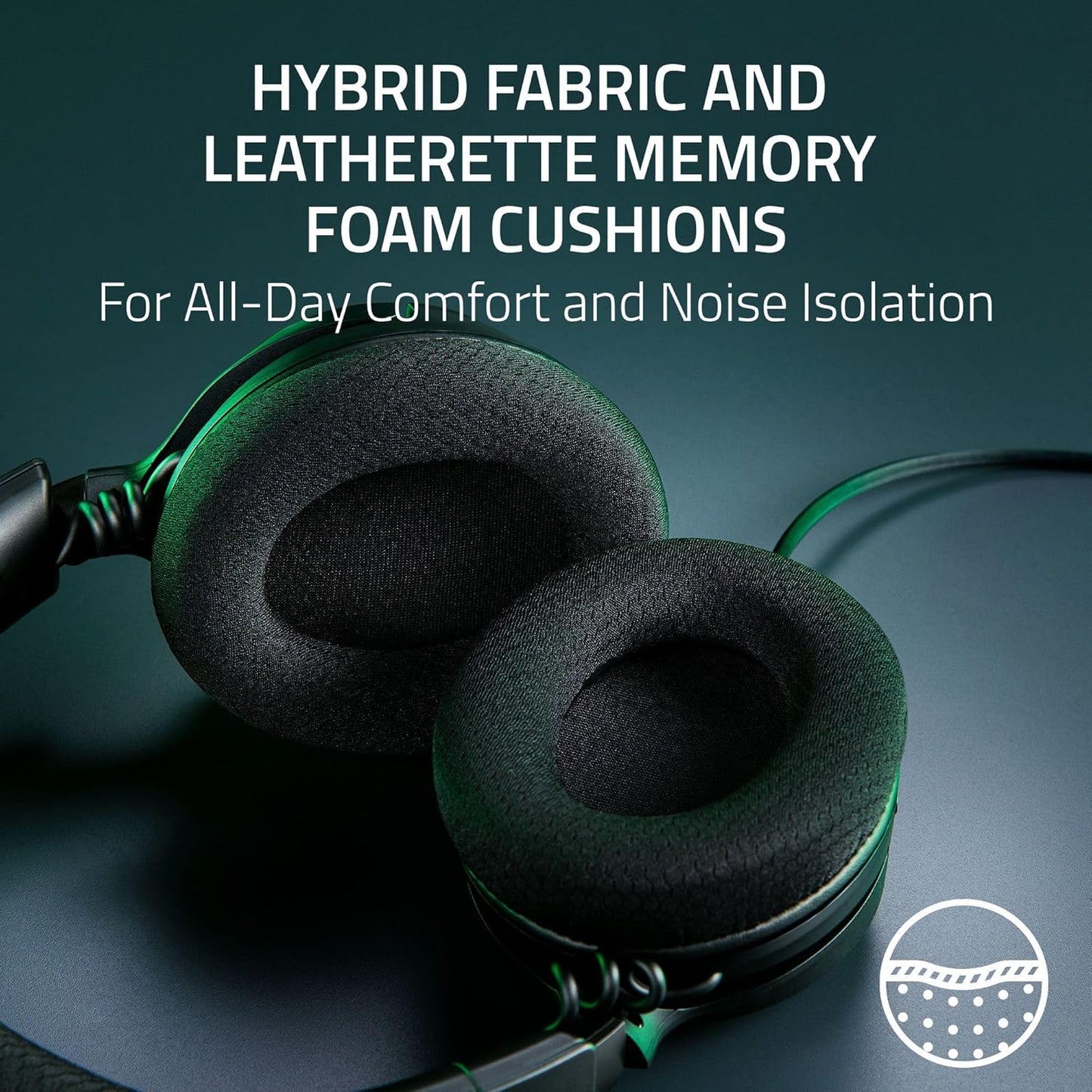 Razer Kraken V4 X Wired Gaming Headset with Chroma RGB - Black