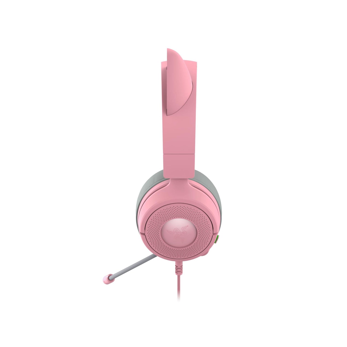 Razer Kraken Kitty V3 X Wired Gaming Headset (with Kitty Ears) - Quartz