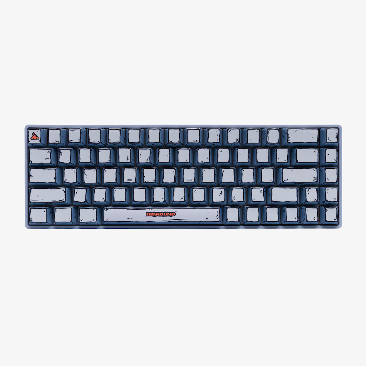 Higround CELSHADE Basecamp 65+ Keyboard - Grey