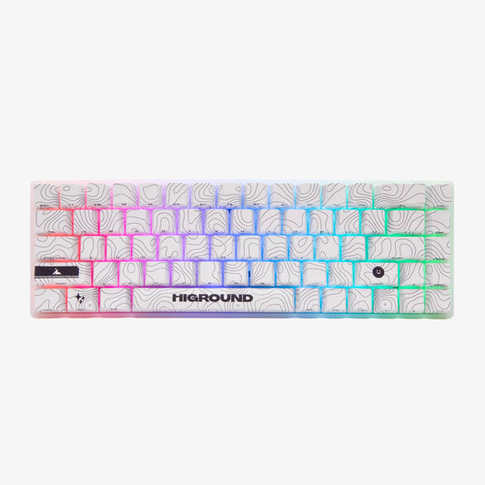 Higround Basecamp 65+ Keyboard - Snowstone