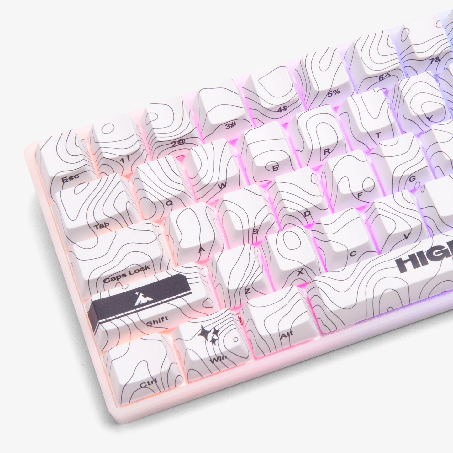 Higround Basecamp 65+ Keyboard - Snowstone