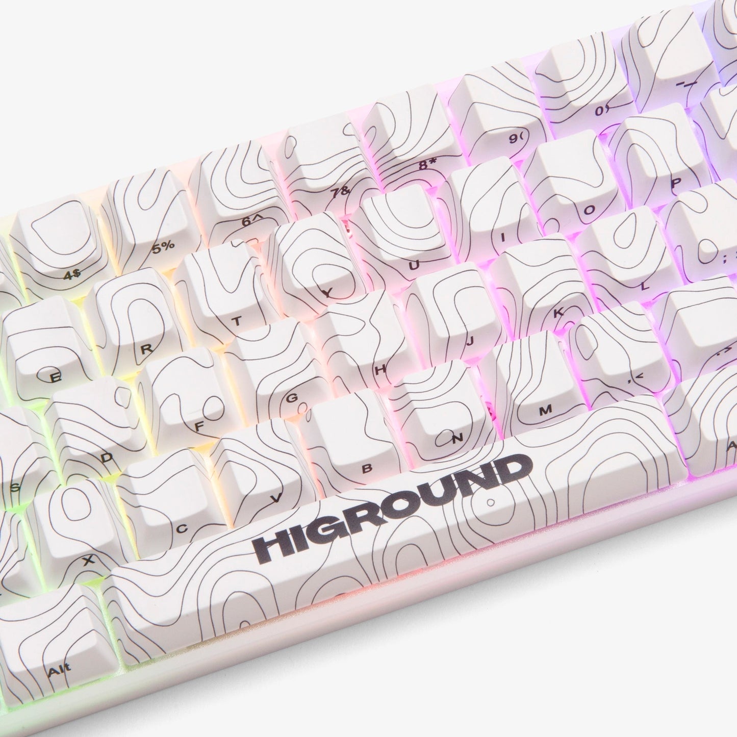 Higround Basecamp 65+ Keyboard - Snowstone