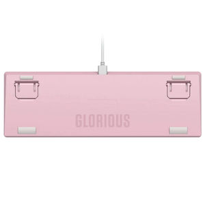 Glorious Custom Gaming Keyboard - GMMK 65% Percent Compact Barebone - Pink