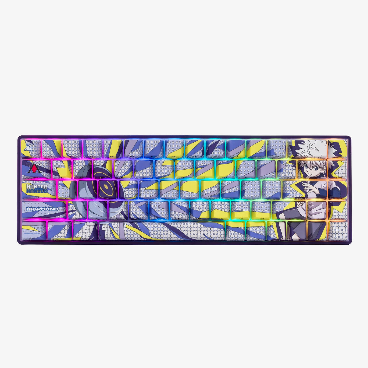 Higround Basecamp 65 Gaming Keyboard 65% - HxH Killua Edition