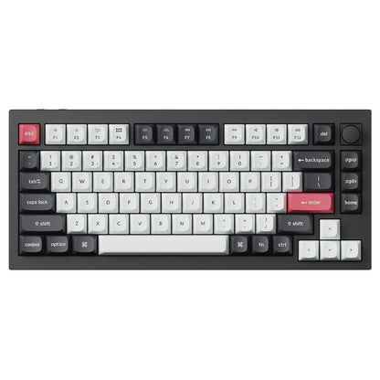 Keychron Q1 HE QMK Wireless Keyboard (Gateron Double-Rail Magnetic Nebula Switch) - Black