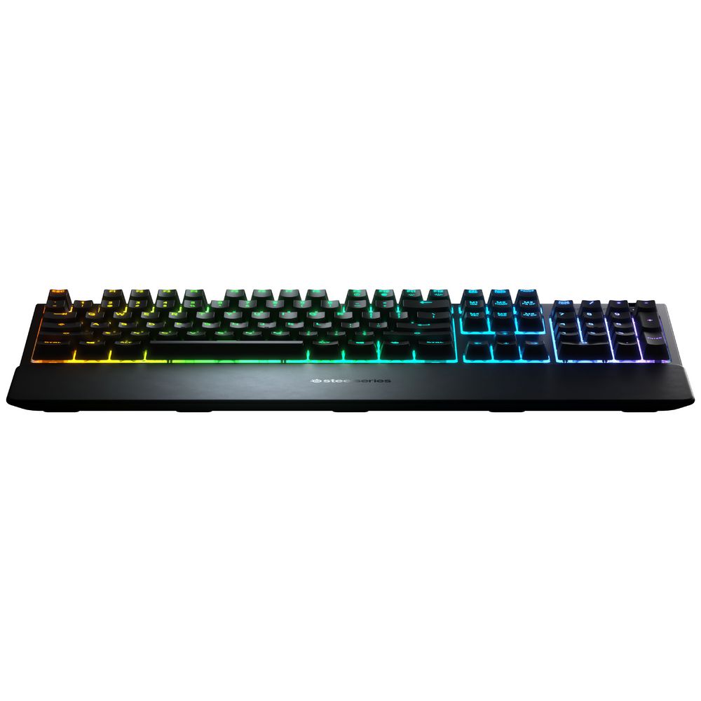 SteelSeries Apex 3 Wired Gaming Keyboard with RGB Back Lighting - Black