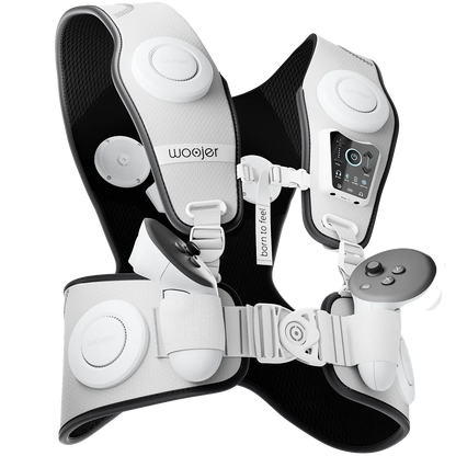 Woojer VEST 3 - Made for Meta Special Gamer Bundle - Wearable Haptic Vest for Immersive VR, Gaming & Music