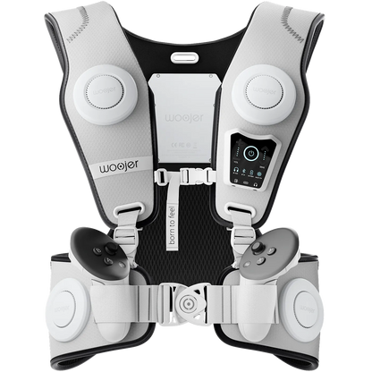 Woojer VEST 3 - Made for Meta Special Gamer Bundle - Wearable Haptic Vest for Immersive VR, Gaming & Music