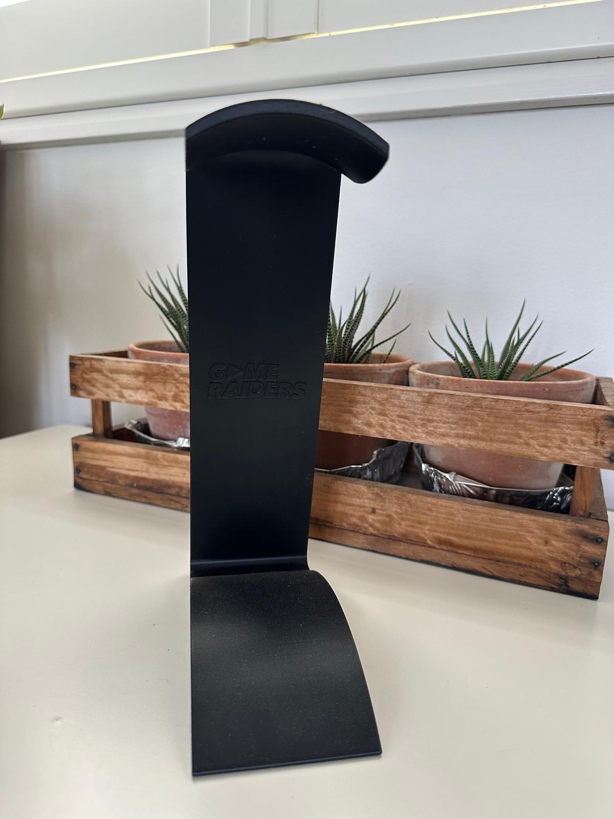 Headset Stand – 3D Printed with Recycled PLA – Black