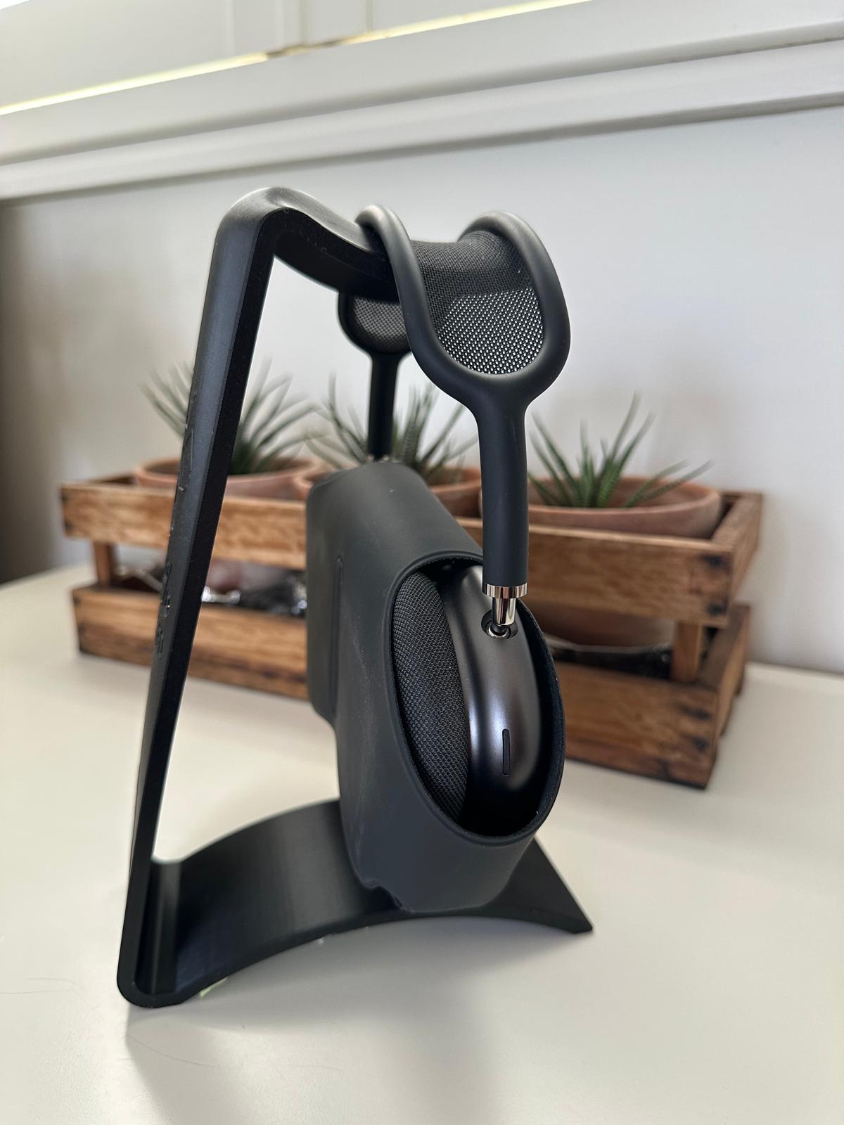 Headset Stand – 3D Printed with Recycled PLA – Black