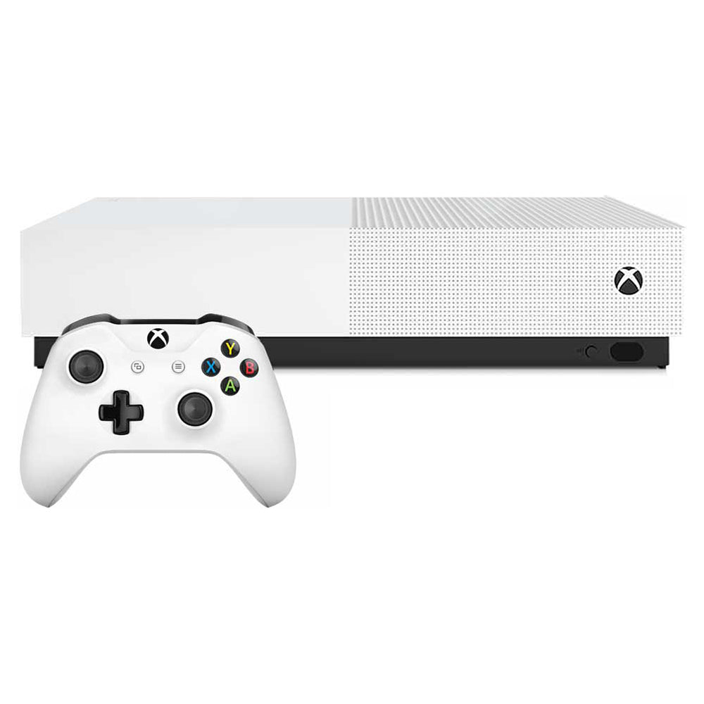 Microsoft  Xbox One S Gaming Console (Disc Edition) - 500GB - Robot White - Excellent