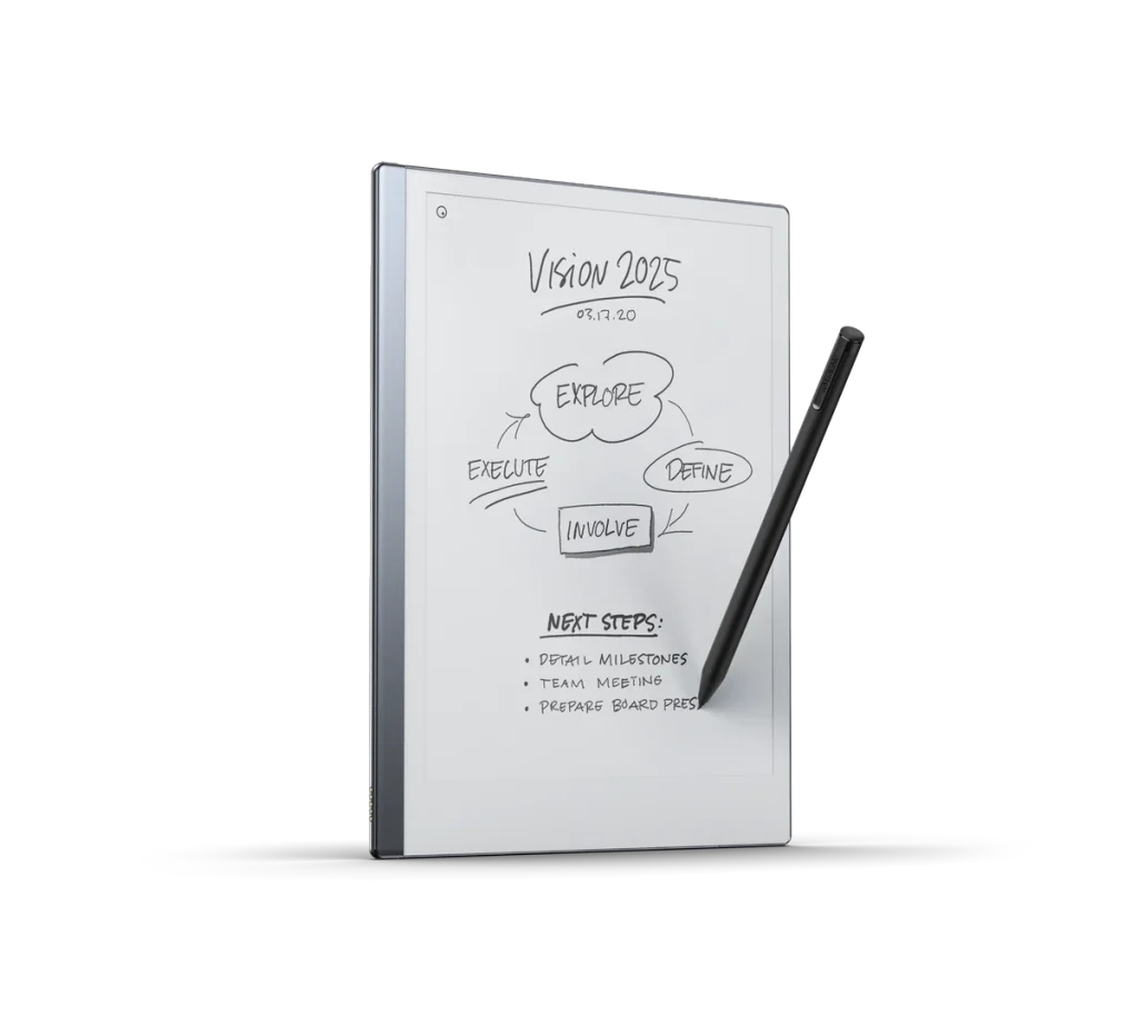 reMarkable 2 10.3" Paper Tablet Bundle with Grey Folio Sleeve and Marker Plus