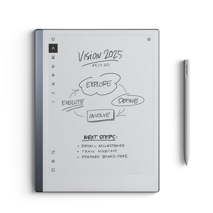 reMarkable 2 10.3" Paper Tablet Bundle with Grey Folio Sleeve and Marker Basic