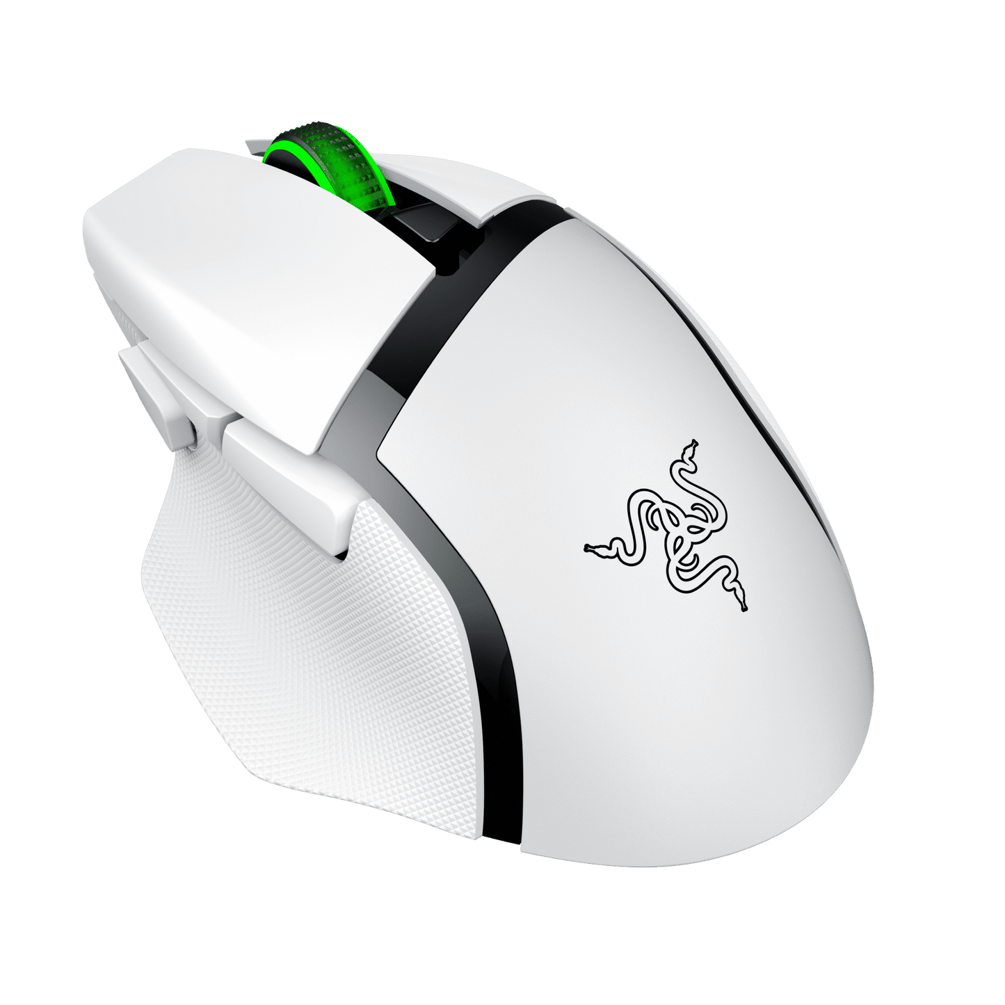 Razer Basilisk V3 X Hyperspeed Wireless Ergonomic Gaming Mouse - White