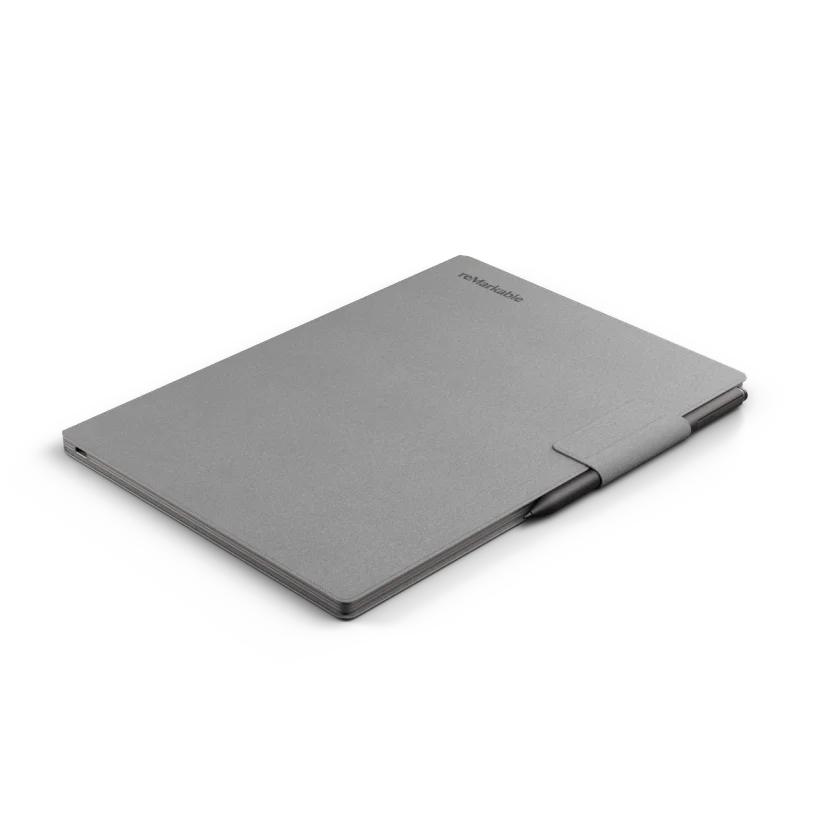 reMarkable Paper Pro 11.8" Tablet Bundle with Marker Plus and Grey Polymer Book Folio