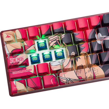 Higround x One Piece Basecamp 65 keyboard, Luffy Edition, view 9
