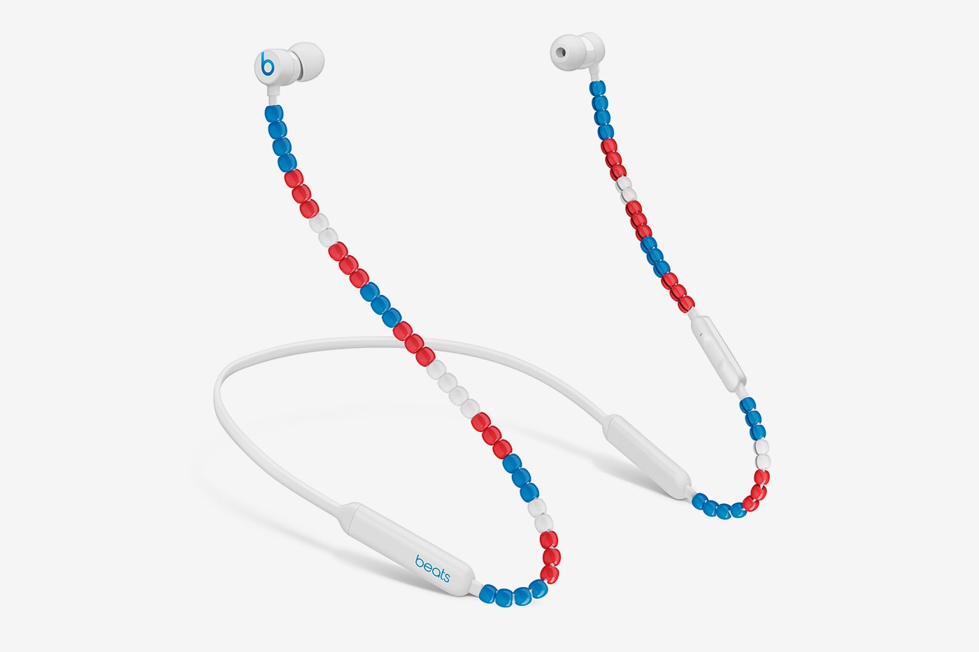 Beats X Wireless In-Ear Earphones- Sacai True White