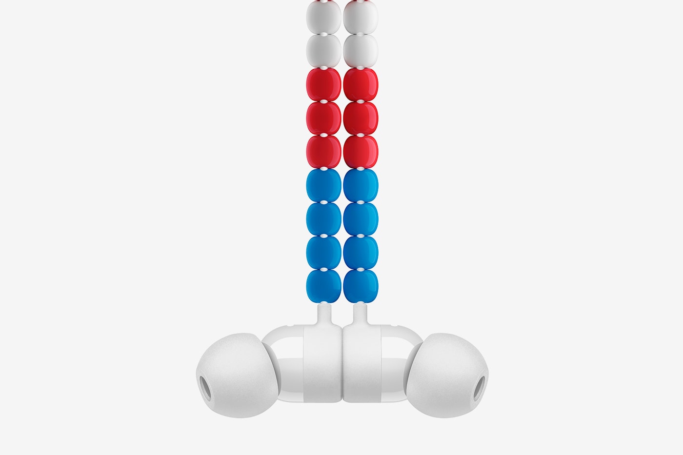 Beats X Wireless In-Ear Earphones- Sacai True White