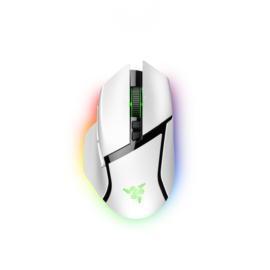 Razer Basilisk V3 Pro Customizable Wireless Gaming Mouse - White