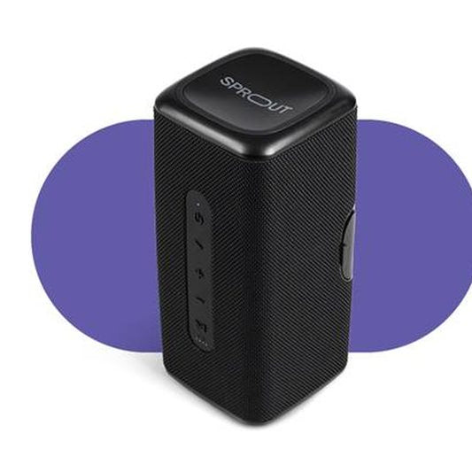 Sprout  Soundwave Pro Bluetooth Speaker - Black - Premium