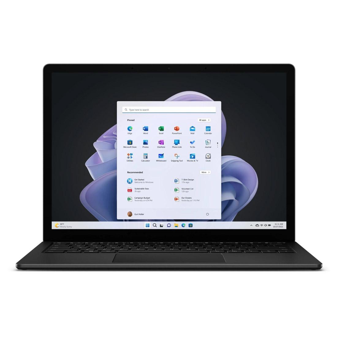 Microsoft Surface Laptop 5 13.5 Inch - Intel i5 - 512GB - 16GB RAM - Black (Metal)