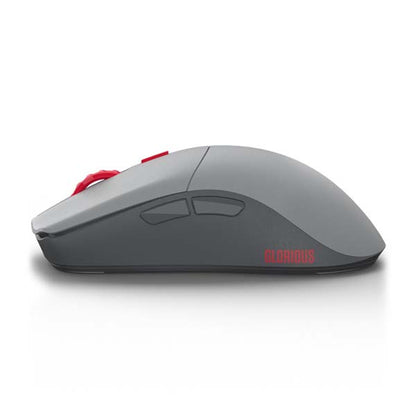 Glorious Forge Series One Pro Wireless Gaming Mouse - Centauri Grey/Red
