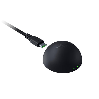 Razer DeathAdder V4 Pro black wireless gaming mouse, view 9
