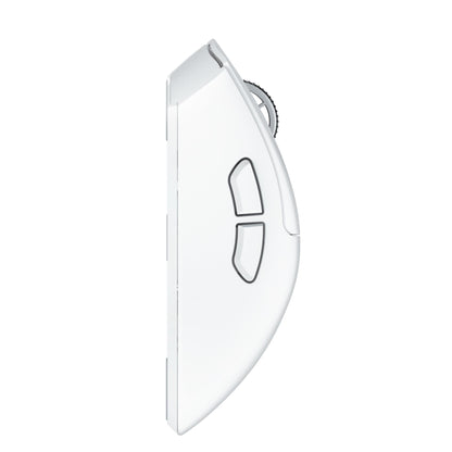 Razer DeathAdder V4 Pro white wireless gaming mouse, view 3