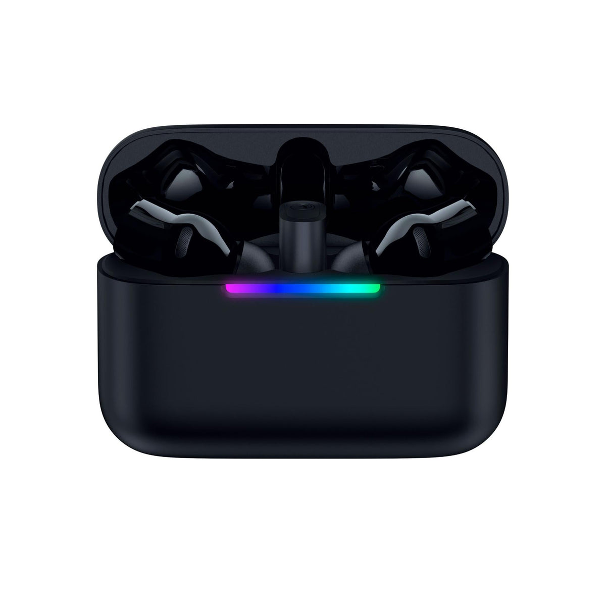 Razer Hammerhead V3 HyperSpeed black wireless earbuds, view 2