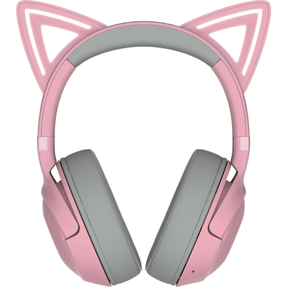 Razer Kraken Kitty V2 BT quartz pink wireless headset, view 2