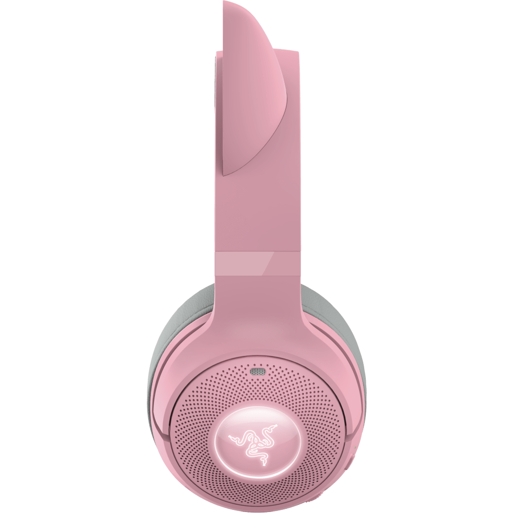 Razer Kraken Kitty V2 BT quartz pink wireless headset, view 3