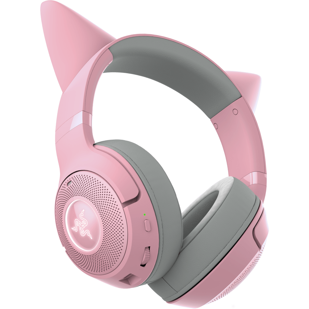 Razer Kraken Kitty V2 BT quartz pink wireless headset, view 4