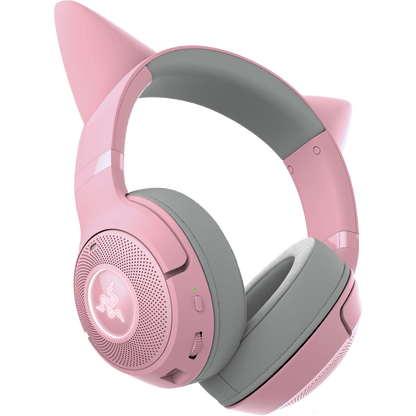 Razer Kraken Kitty V2 BT quartz pink wireless headset, view 4