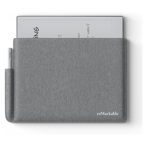 reMarkable 2 10.3" Paper Tablet Bundle with Grey Folio Sleeve and Marker Basic