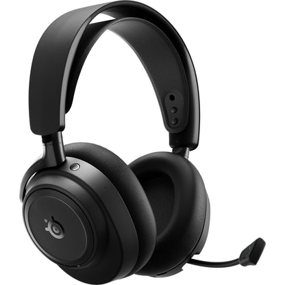 SteelSeries Arctis Nova Elite obsidian black wireless gaming headset, view 4