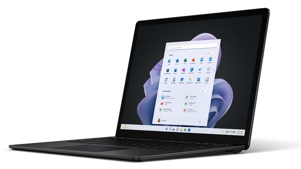 Microsoft Surface Laptop 5 13.5 Inch - Intel i7 - 512GB - Black (Metal) - 16GB RAM - Win11 Pro