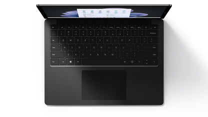 Microsoft Surface Laptop 5 13.5 Inch - Intel i7 - 512GB - Black (Metal) - 16GB RAM - Win11 Pro