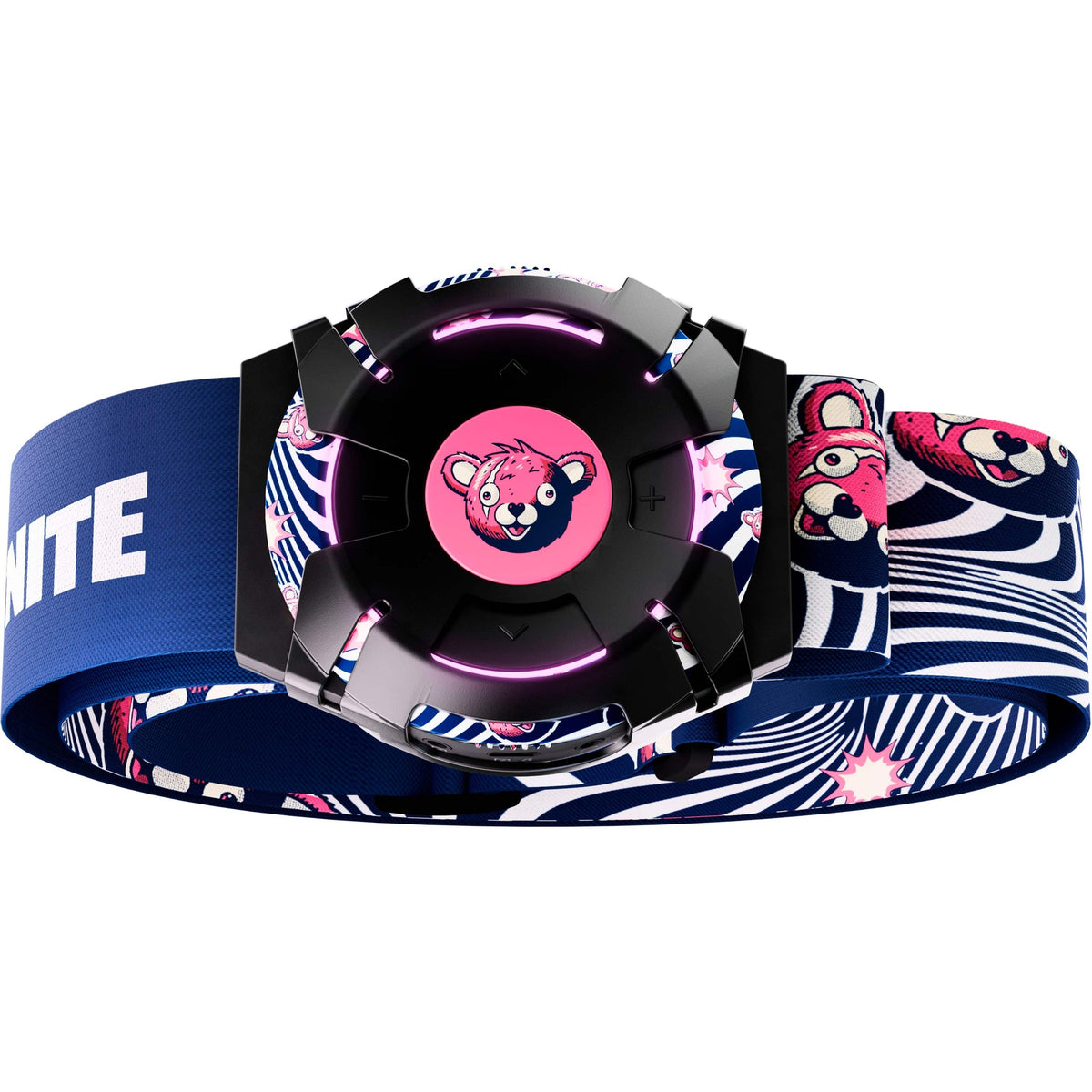 Woojer Fortnite Strap 3 style set, Cuddle Team Leader Edition, left side