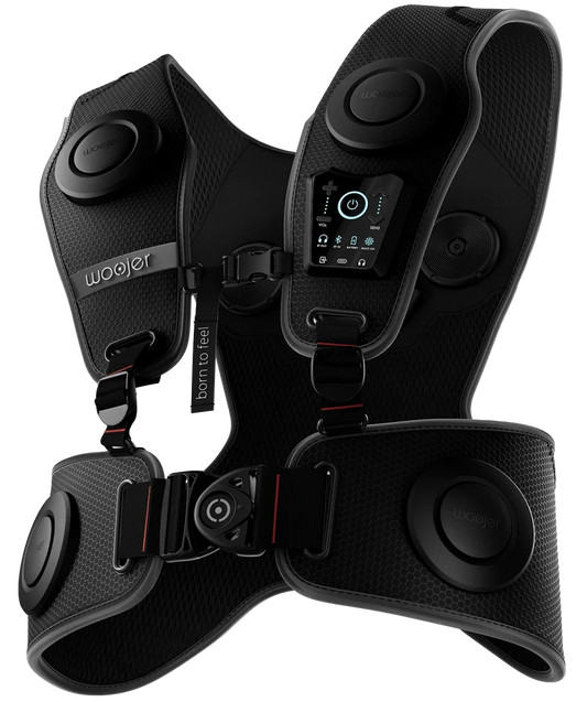 Woojer VEST 3 - Wearable Haptic Vest for Immersive VR, Gaming & Music